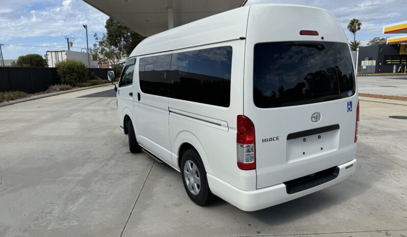 2014 Toyota Hiace Disability Van full